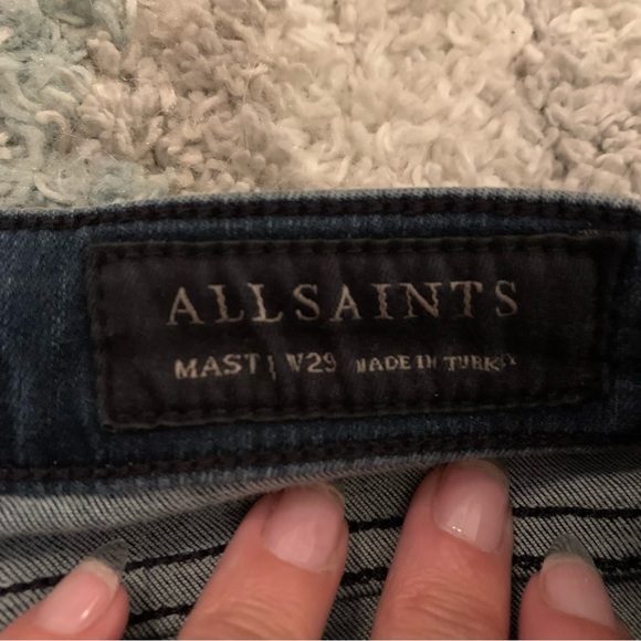 All Saints ‘Mast’ Skinny Jeans - Picture 10 of 11